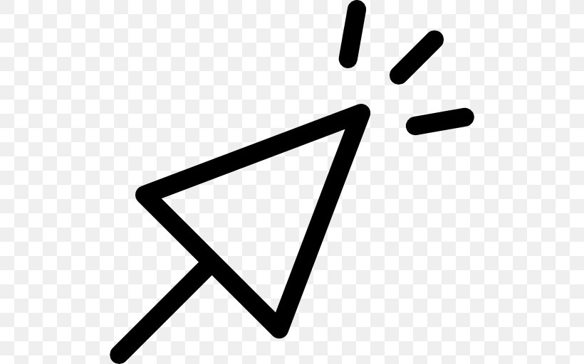 Computer Mouse Pointer Point And Click, PNG, 512x512px, Computer Mouse, Black, Black And White, Brand, Computer Download Free