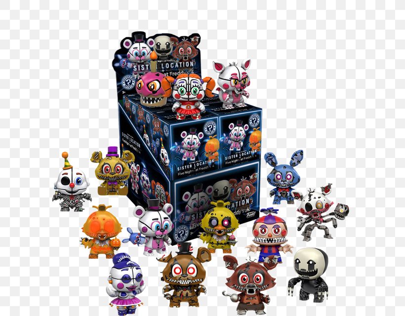 Five Nights At Freddy's: Sister Location Five Nights At Freddy's: The Twisted Ones MINI Cooper Five Nights At Freddy's 4, PNG, 640x640px, Mini, Action Toy Figures, Collectable, Funko, Key Chains Download Free