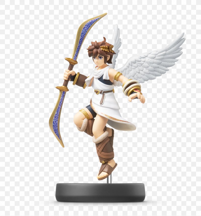 Super Smash Bros. For Nintendo 3DS And Wii U Kid Icarus, PNG, 1000x1075px, Wii, Action Figure, Amiibo, Angel, Fictional Character Download Free