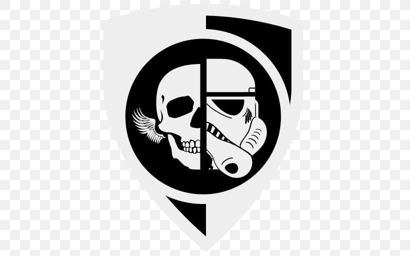 Battlefield 1 Stormtrooper Logo Emblem Symbol, PNG, 512x512px, Battlefield 1, Battlefield, Bone, Brand, Death Download Free