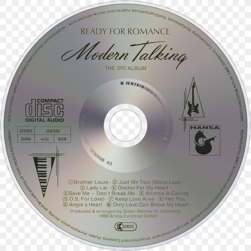 Compact Disc Back For Good Modern Talking, PNG, 1000x1000px, Compact Disc, Back For Good, Data Storage Device, Dvd, Label Download Free