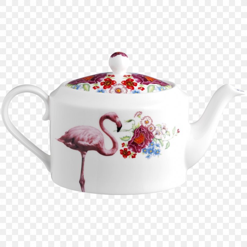 Flamingos Teapot Kettle Bird Porcelain, PNG, 940x940px, Flamingos, Bird, Celebrity, Cup, Drinkware Download Free