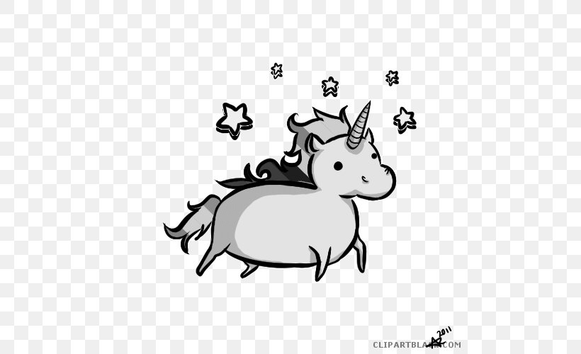 Pony Unicorn GIF Drawing Image, PNG, 500x500px, Pony, Artwork, Black And White, Cartoon, Cattle Like Mammal Download Free