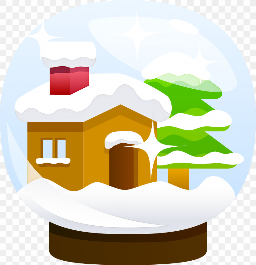 Snow Globe Winter, PNG, 2897x3000px, Snow Globe, Home, House, Real Estate, Winter Download Free