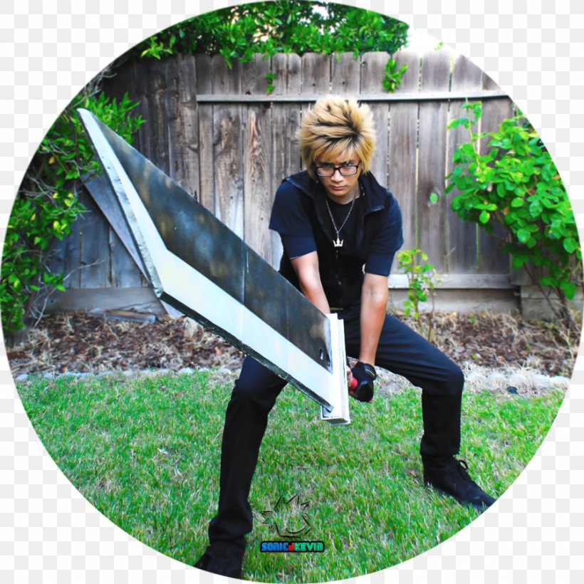 Cloud Strife Final Fantasy VII Remake Cosplay Combat, PNG, 900x900px, Watercolor, Cartoon, Flower, Frame, Heart Download Free