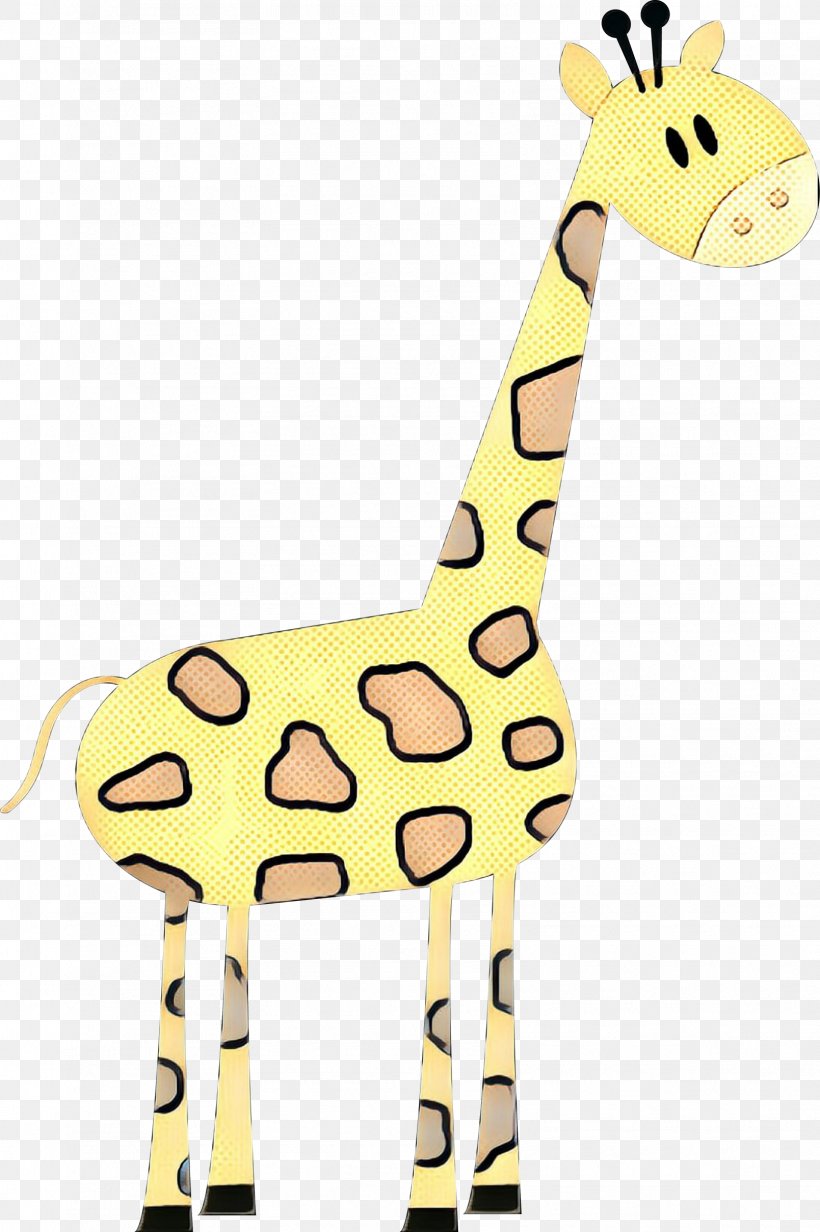 Giraffe Cartoon, PNG, 1609x2419px, Pop Art, Animal, Animal Figure, Cartoon, Giraffe Download Free