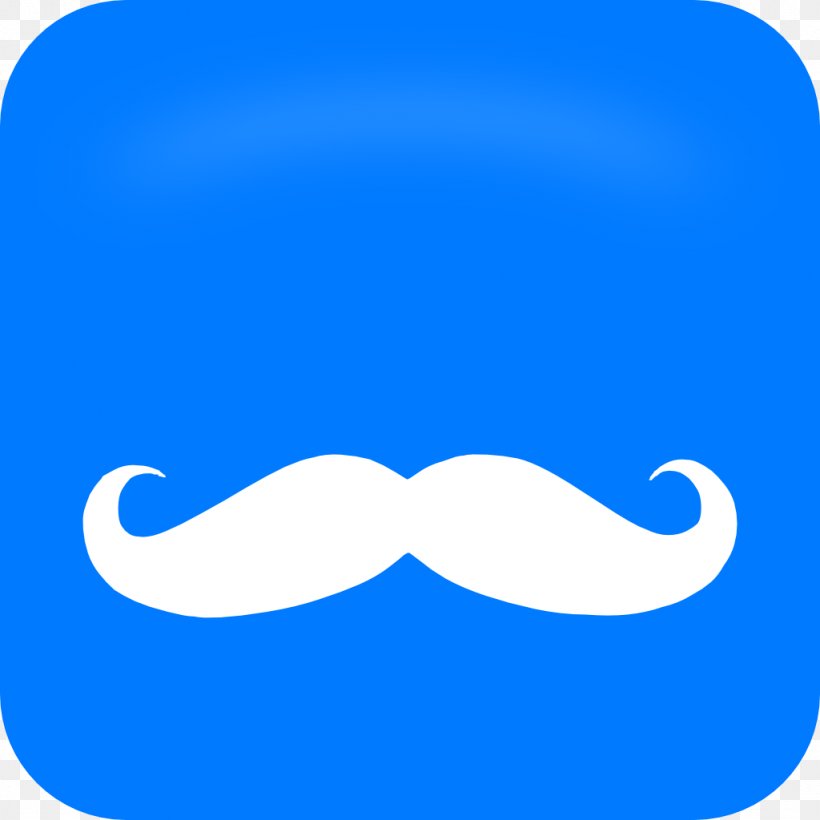Moustache Lip Beard Avatar, PNG, 1024x1024px, Moustache, Avatar, Beard, Blue, Cartoon Download Free