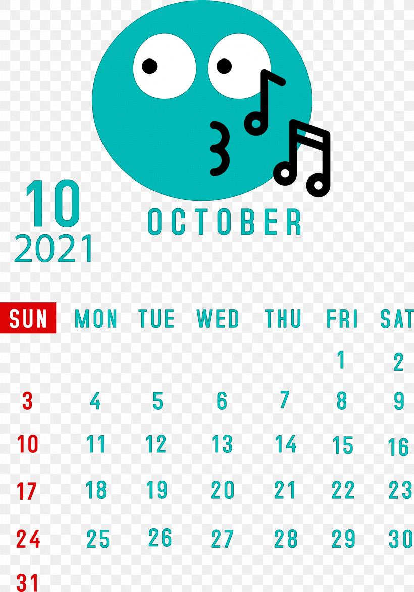 October 2021 Printable Calendar October 2021 Calendar, PNG, 2094x3000px, October 2021 Printable Calendar, Behavior, Calendar System, Diagram, Happiness Download Free