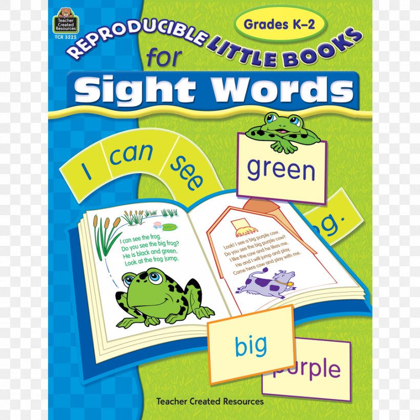 Reproducible Little Books For Sight Words, Grades K-2 Game, PNG, 900x900px, Sight Word, Area, Book, Dictionary, First Grade Download Free
