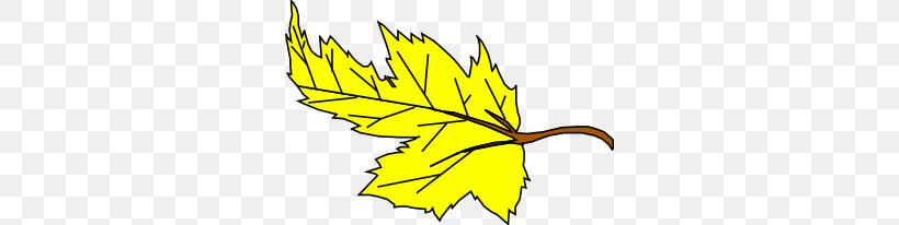 Autumn Leaf Color Yellow Clip Art, PNG, 300x206px, Leaf, Artwork, Autumn, Autumn Leaf Color, Color Download Free