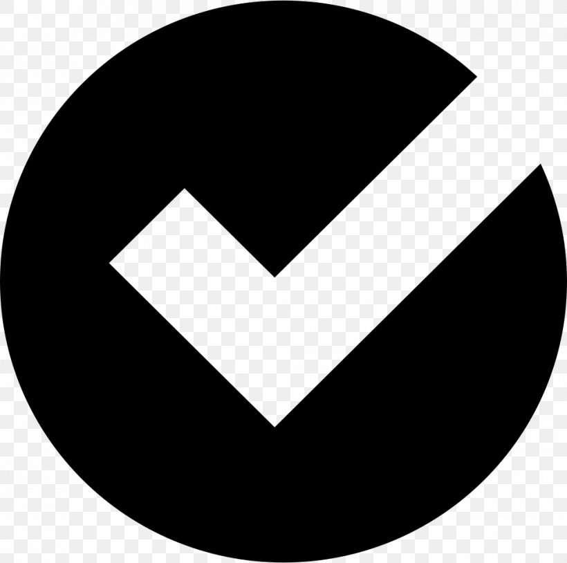 Check Mark, PNG, 980x974px, Check Mark, Blackandwhite, Button, Checkbox, Computer Software Download Free