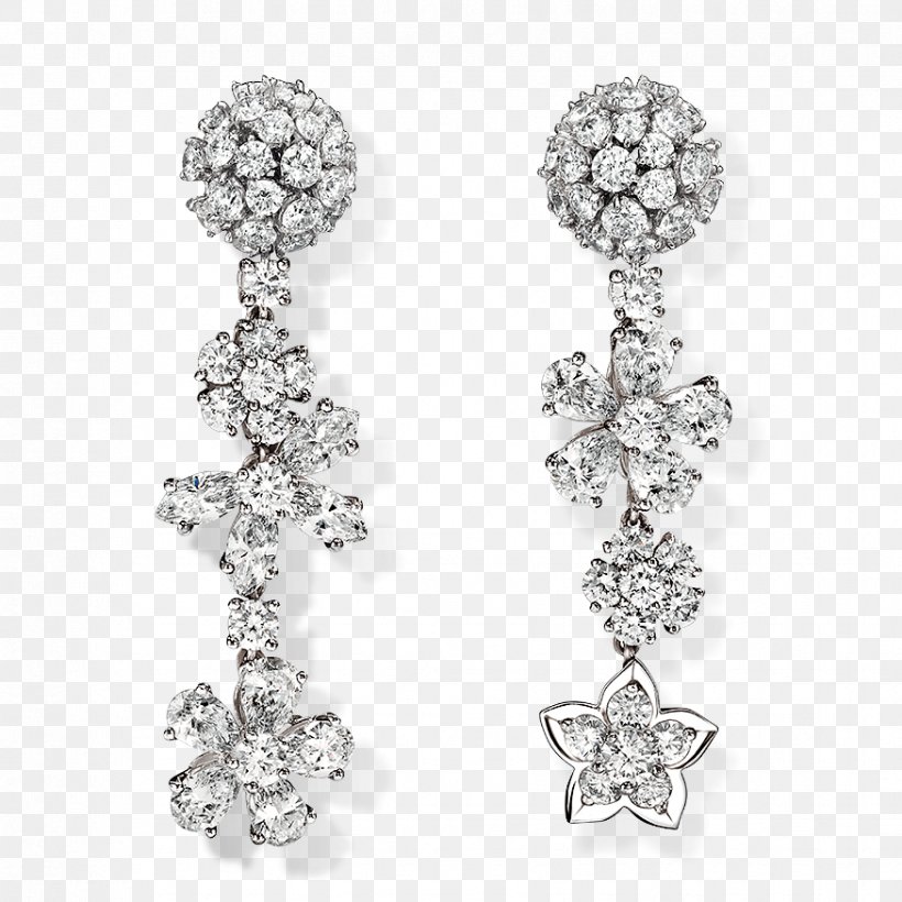 Earring Van Cleef & Arpels Jewellery Diamond Gold, PNG, 875x875px, Earring, Bling Bling, Body Jewelry, Charms Pendants, Diamond Download Free