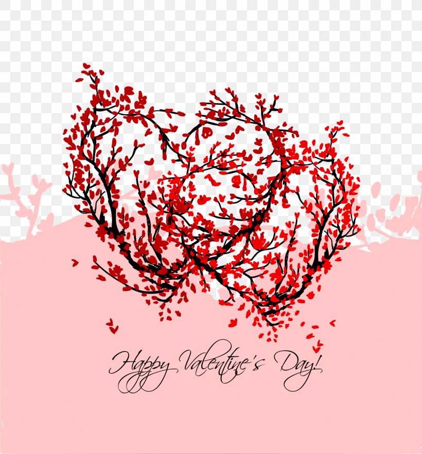 Love Tree Heart Clip Art, PNG, 1512x1630px, Watercolor, Cartoon, Flower, Frame, Heart Download Free