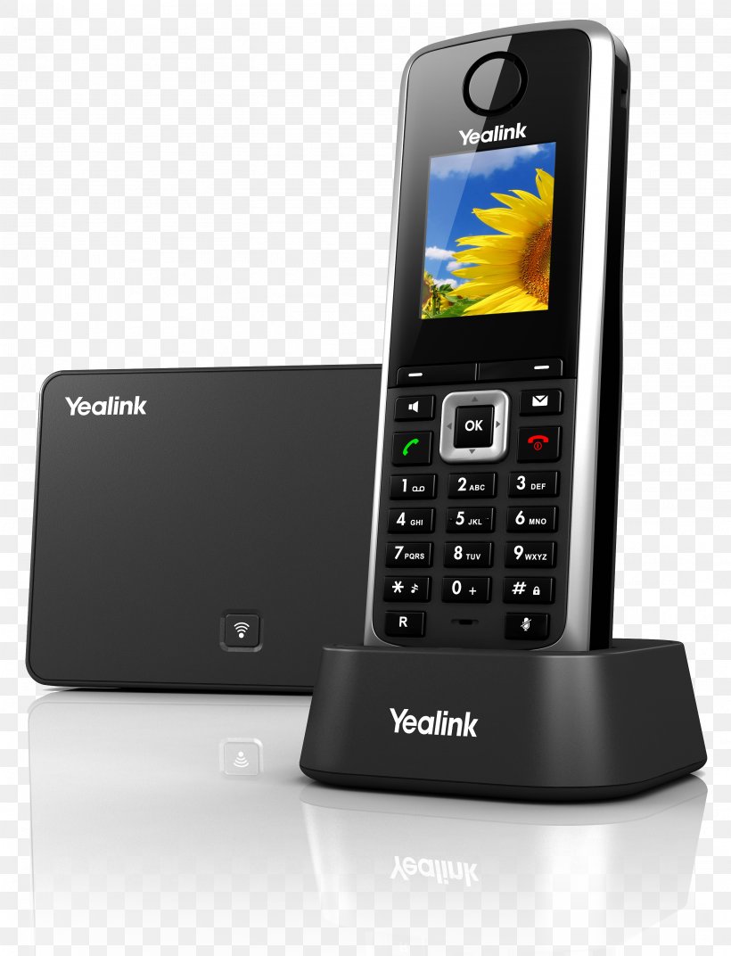 Digital Enhanced Cordless Telecommunications Cordless Telephone Yealink SIP-W52P IP-DECT, PNG, 2937x3840px, Cordless Telephone, Cellular Network, Communication Device, Electronic Device, Electronics Download Free