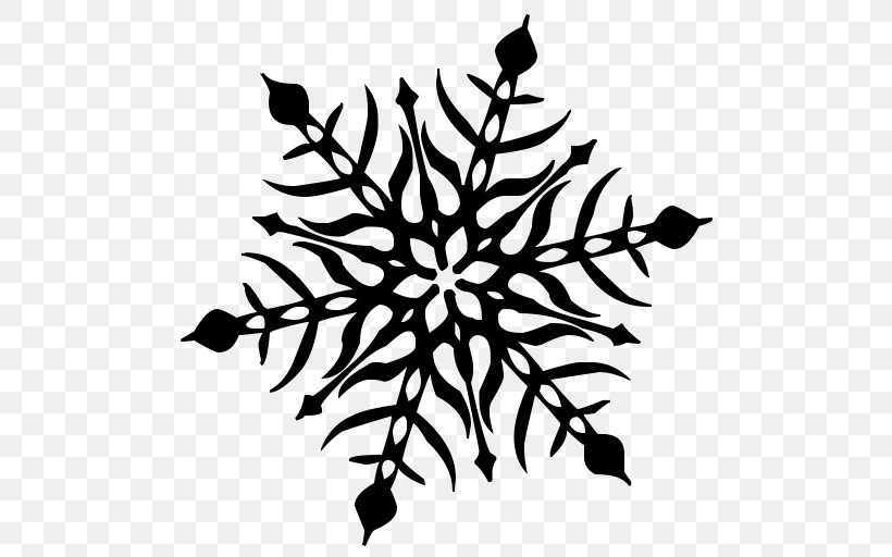Snowflake Light, PNG, 512x512px, 3d Computer Graphics, Snowflake, Black And White, Branch, Flora Download Free