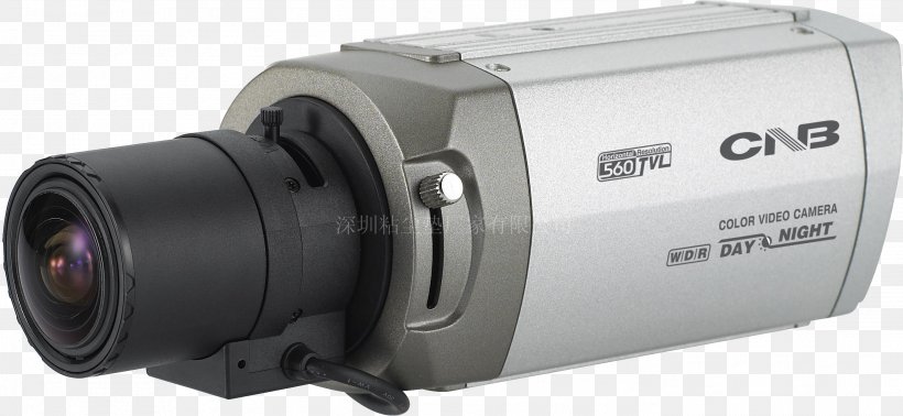 Video Camera Box Camera Wireless Security Camera Charge-coupled Device, PNG, 2789x1288px, Camera, Box Camera, Camera Accessory, Camera Lens, Cameras Optics Download Free