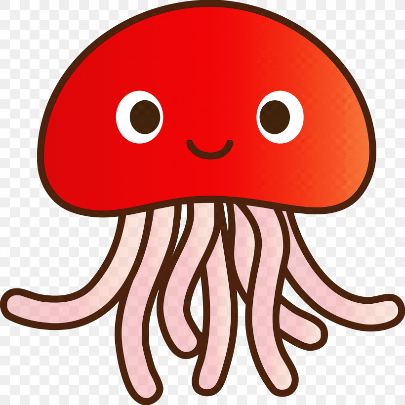 Baby Jellyfish Jellyfish, PNG, 3000x3000px, Baby Jellyfish, Cartoon, Giant Pacific Octopus, Jellyfish, Material Property Download Free