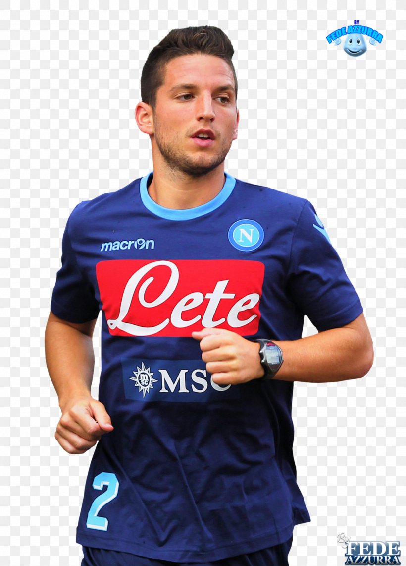 Dries Mertens S.S.C. Napoli Belgium National Football Team PSV Eindhoven Jersey, PNG, 1024x1425px, Dries Mertens, Belgium, Belgium National Football Team, Blue, Clothing Download Free