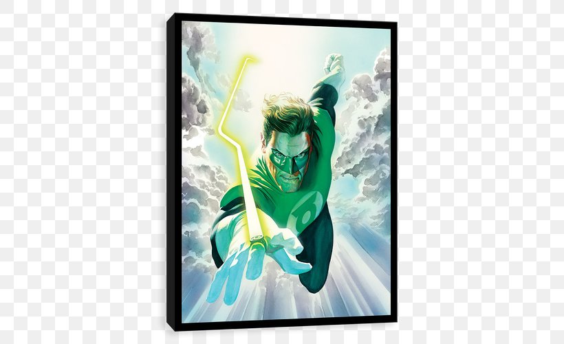 Green Lantern Corps Hal Jordan Green Lantern: Rebirth Sinestro Corps War, PNG, 500x500px, Watercolor, Cartoon, Flower, Frame, Heart Download Free
