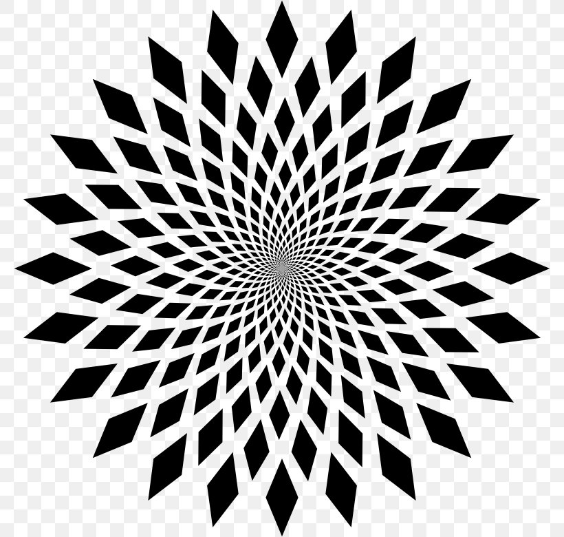 Awesome Optical Illusions Optics, PNG, 780x780px, Awesome Optical Illusions, Black And White, Color, Drawing, Illusion Download Free