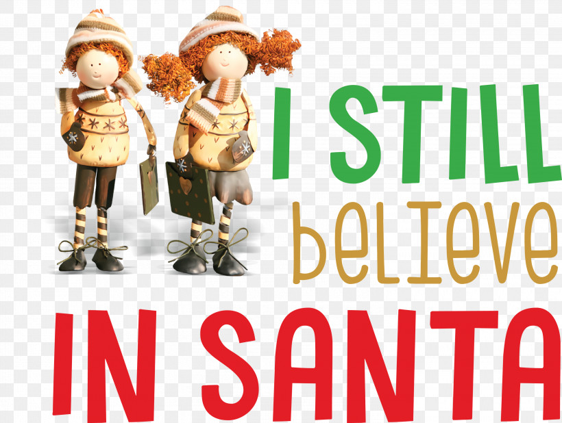 Believe In Santa Santa Christmas, PNG, 3000x2262px, Believe In Santa, Christmas, Computer, Santa Download Free