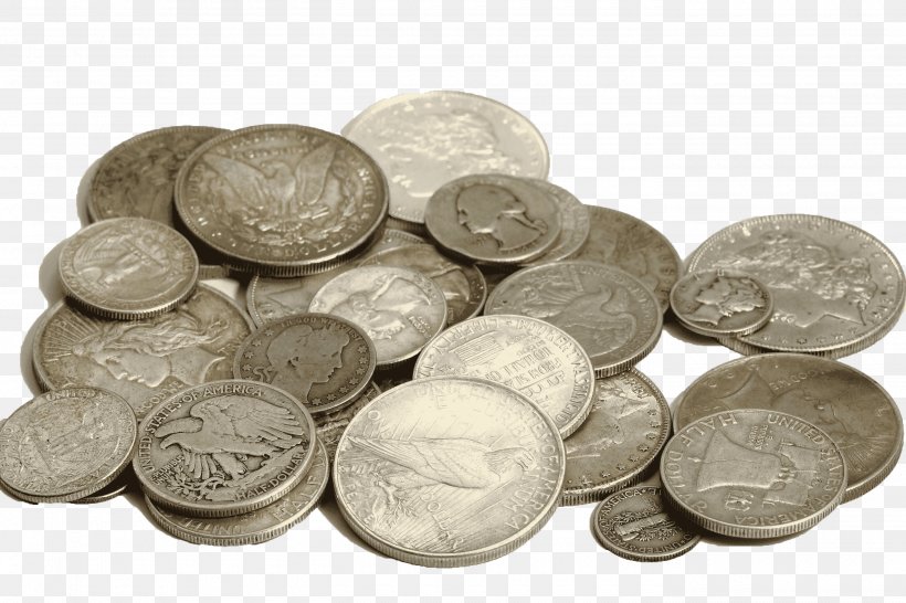 United States Silver Coin Junk Silver Bullion Coin, PNG, 2800x1867px, United States, American Silver Eagle, Bullion, Bullion Coin, Cash Download Free