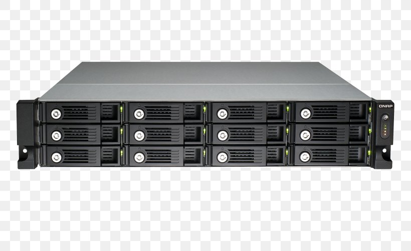 QNAP TVS-1271U-RP Network Storage Systems QNAP Systems, Inc. Data Storage Backup, PNG, 800x500px, Qnap Tvs1271urp, Backup, Central Processing Unit, Computer Component, Data Storage Download Free