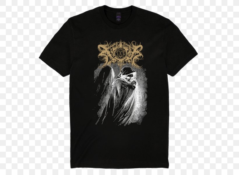 T-shirt Xasthur Sleeve Hydra Head Records, PNG, 600x600px, Tshirt, Black, Brand, Clothing, Facial Hair Download Free