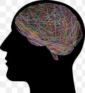 Cap Headgear - Cartoon Brain PNG