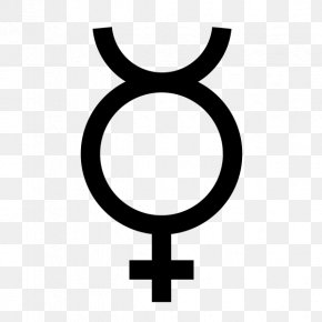 Mercury - Mercury Astrology Alchemical Symbol Planet PNG