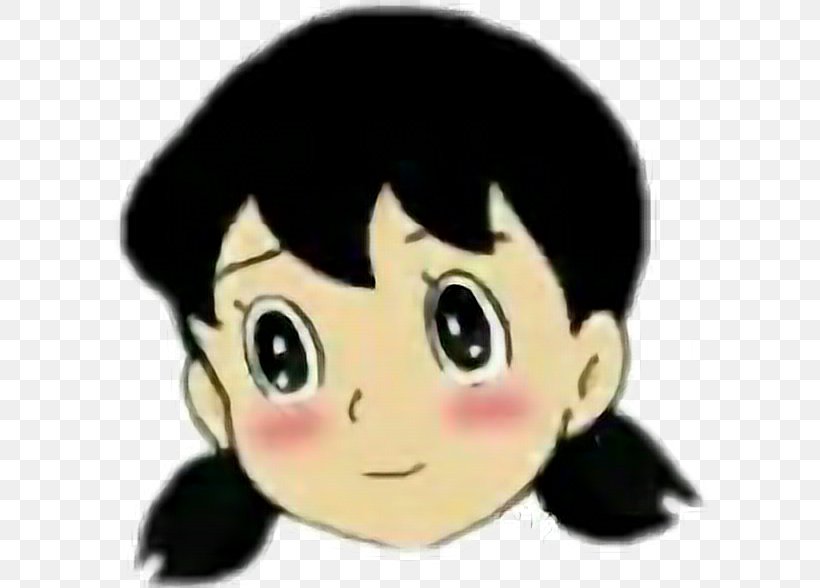 Shizuka Minamoto Nobita Nobi Sticker Decal Doraemon, PNG, 596x588px, Watercolor, Cartoon, Flower, Frame, Heart Download Free
