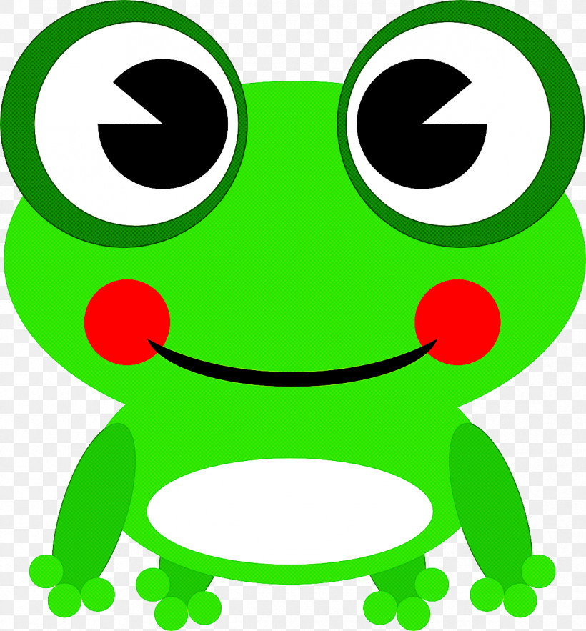 Green Frog Cartoon Smile Toad, PNG, 1188x1280px, Green, Cartoon, Frog, Smile, Toad Download Free