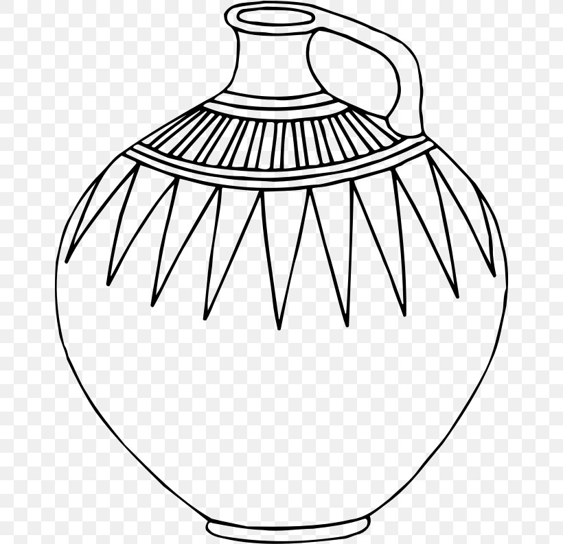 Line Art Drawing Vase Clip Art, PNG, 662x793px, Line Art, Artwork, Black And White, Croquis, Drawing Download Free