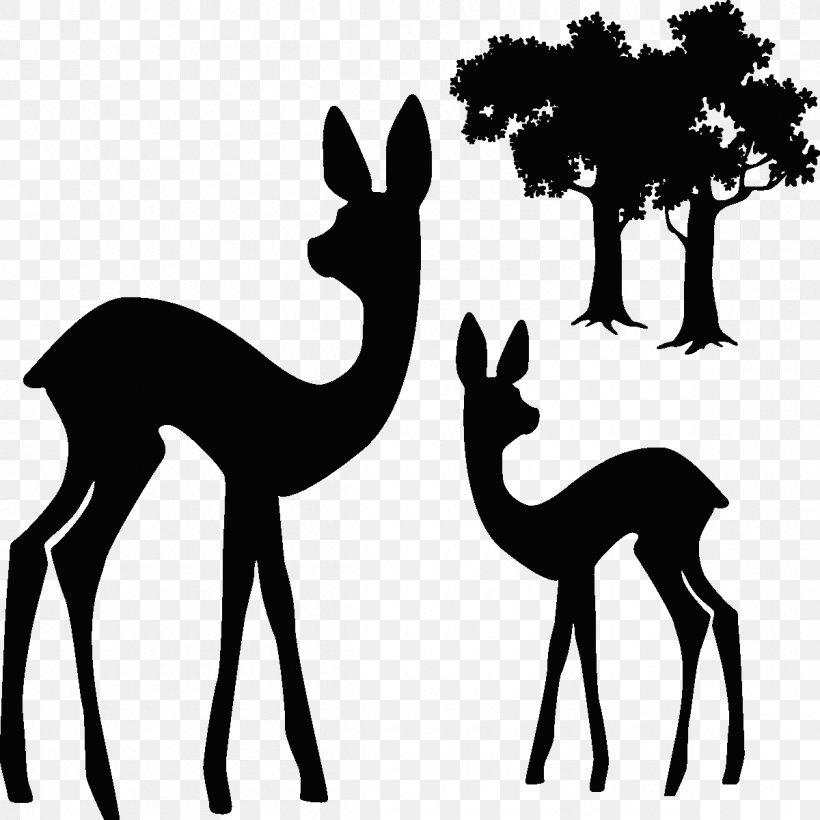 Reindeer Antelope Horse Camel Antler, PNG, 1200x1200px, Reindeer, Antelope, Antler, Black And White, Camel Download Free