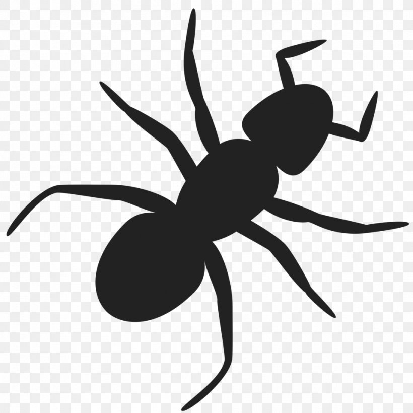 Ant Clip Art, PNG, 958x958px, Ant, Arachnid, Arthropod, Black And White, Fly Download Free