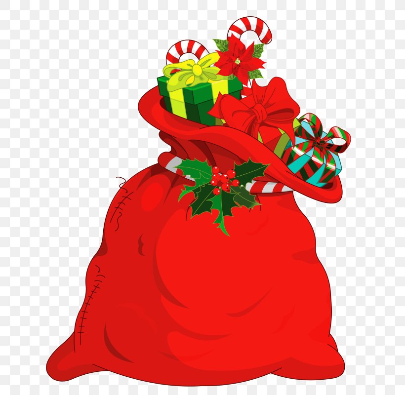 Santa Claus Christmas Clip Art, PNG, 686x800px, Santa Claus, Bag, Box, Christmas, Christmas Decoration Download Free