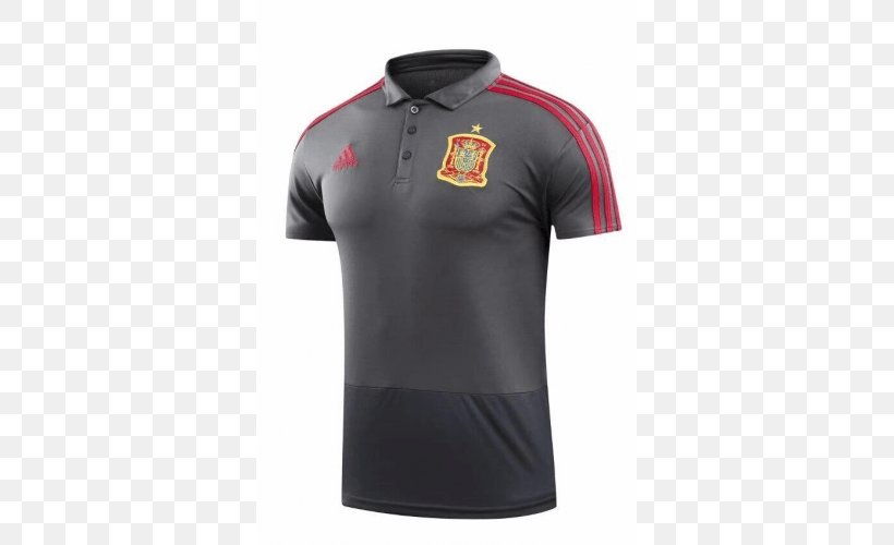 T-shirt Spain National Football Team Polo Shirt Jersey, PNG, 500x500px, Tshirt, Active Shirt, Brand, Clothing, Dhgatecom Download Free