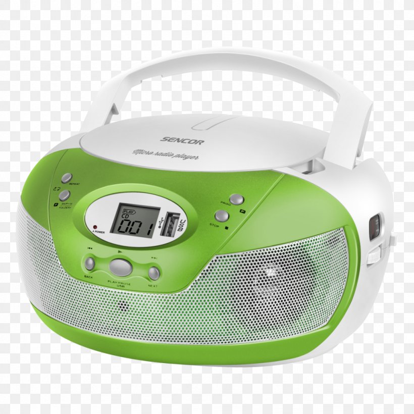 Boombox CD Player Sencor Compact Disc CD-R, PNG, 1024x1024px, Boombox, Cd Player, Cdr, Compact Disc, Electronics Download Free