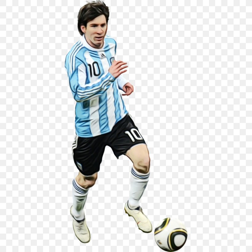 Messi Cartoon, PNG, 400x820px, Watercolor, Argentina National Football Team, Ball, Ball Game, Fc Barcelona Download Free