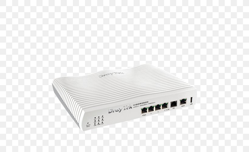 Router DrayTek VDSL G.992.5 Firewall, PNG, 500x500px, Router, Computer Networking, Draytek, Dsl Modem, Electronic Device Download Free