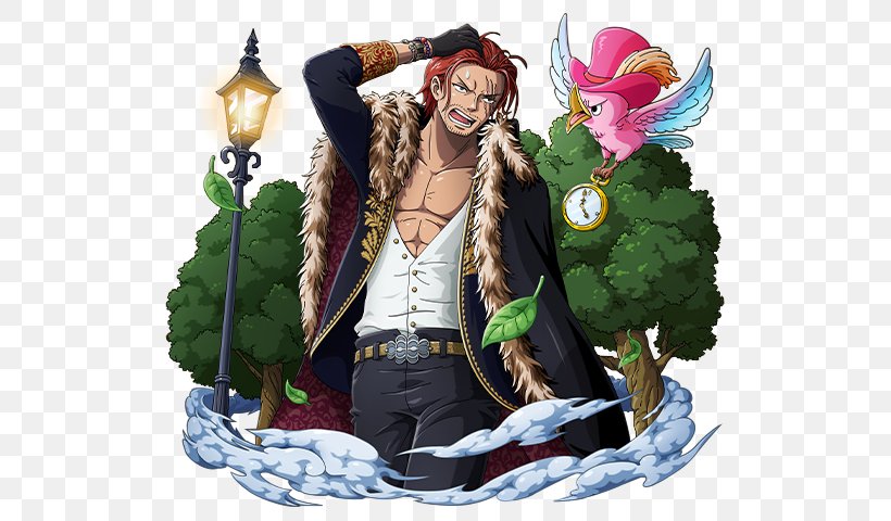 Shanks Monkey D. Luffy Dracule Mihawk One Piece Treasure Cruise Donquixote Doflamingo, PNG, 540x480px, Watercolor, Cartoon, Flower, Frame, Heart Download Free