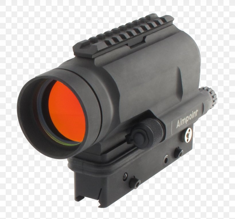 Aimpoint AB Reflector Sight Red Dot Sight Weapon, PNG, 1435x1338px, Watercolor, Cartoon, Flower, Frame, Heart Download Free