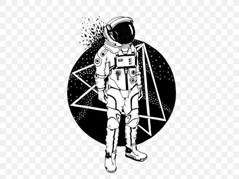 Astronauts In Space Tattoo Astronauts In Space Drawing, PNG, 640x614px, 2018, Astronaut, Art, Black And White, Costume Design Download Free