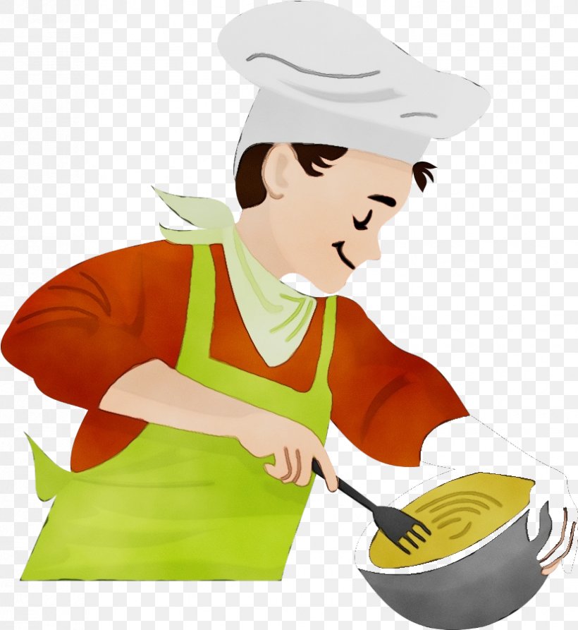 Clip Art Cook Chef, PNG, 827x901px, Watercolor, Chef, Cook, Paint, Wet Ink Download Free