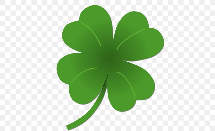 Four-leaf Clover Saint Patrick's Day St. Patricks Day, PNG, 500x500px, Fourleaf Clover, Clover, Cloverleaf Interchange, Flower, Green Download Free