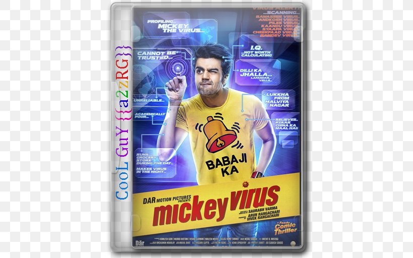 Mickey Virus Film Criticism Bollywood Poster, PNG, 512x512px, Film, Advertising, Bollywood, Comedy, Film Criticism Download Free