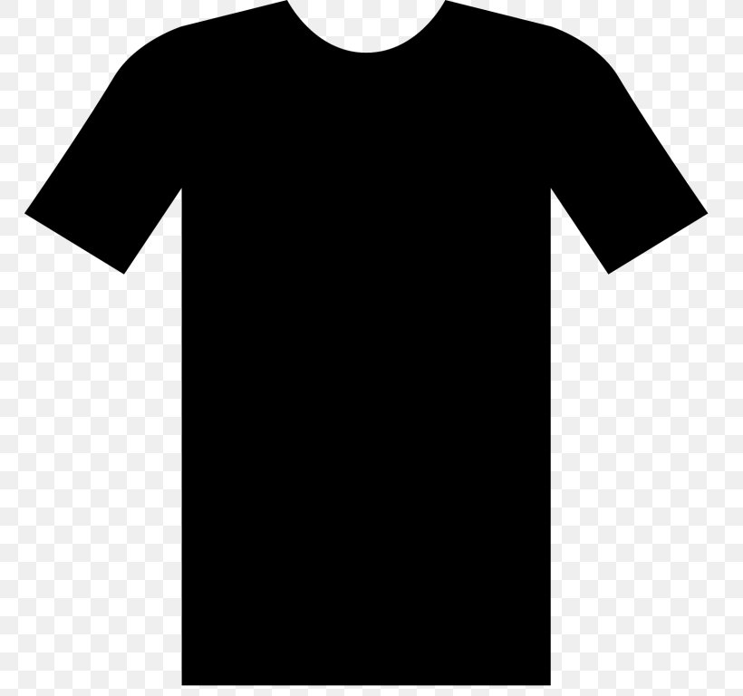 T-shirt Clothing Hoodie Clip Art, PNG, 768x768px, Tshirt, Active Shirt, Black, Black And White, Blue Download Free