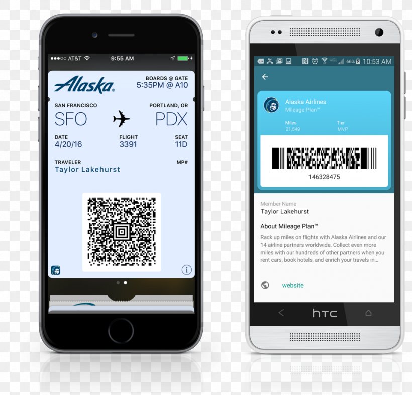 Feature Phone Smartphone Mobile Phones Boarding Pass Alaska Airlines, PNG, 958x919px, Feature Phone, Airline, Airport, Alaska Airlines, Boarding Download Free
