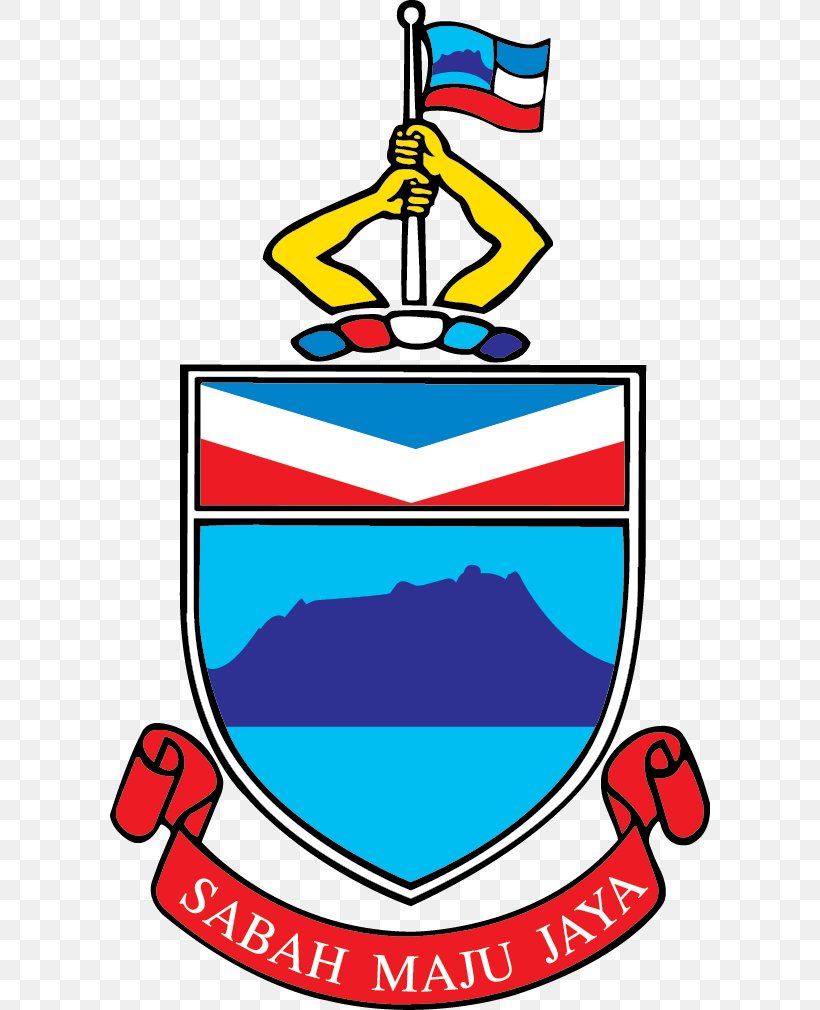Kota Kinabalu Flag Of Sabah Coat Of Arms Of Sabah Labuk Bay (platform B), PNG, 600x1010px, Kota Kinabalu, Area, Artwork, Coat Of Arms, Coat Of Arms Of Sabah Download Free