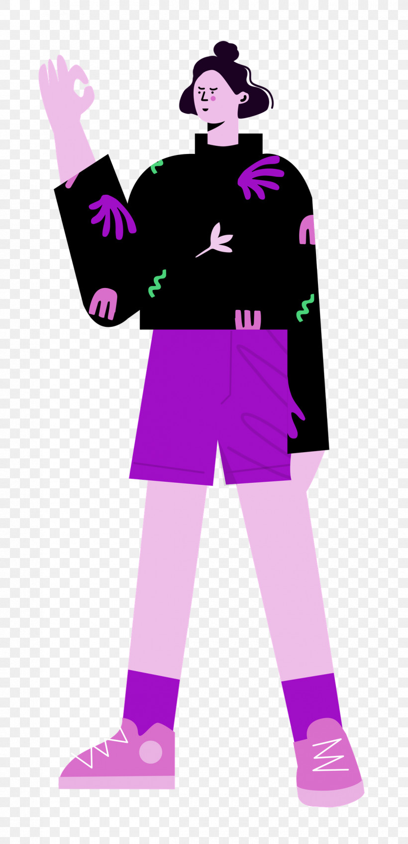 Standing Shorts Woman, PNG, 1210x2500px, Standing, Animation, Cartoon, Drawing, Painting Download Free